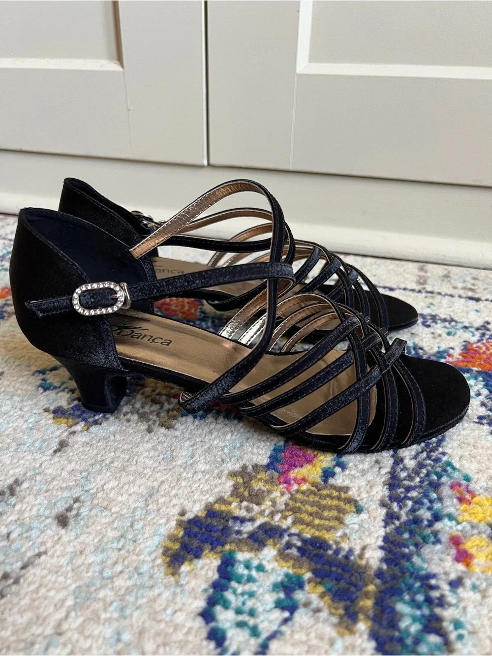 So Danca Rabah Black Ballroom Dance Shoes BL180 size 9.5